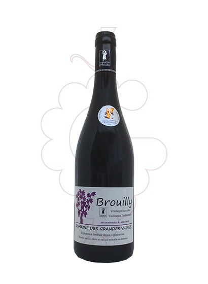 Photo Domaine des Grandes Vignes Brouilly vin rouge