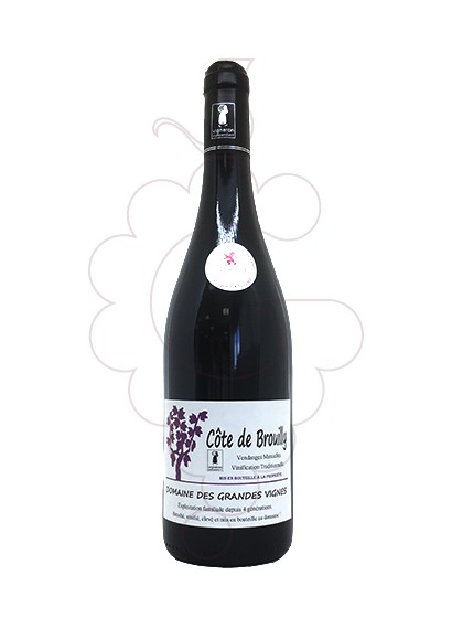 Photo Domaine des Grandes Vignes Côte de Brouilly vin rouge