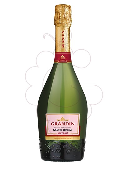 Photo Grandin Brut Rose vin mousseux
