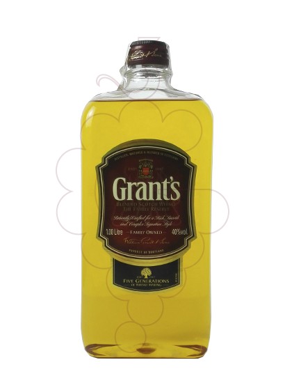 Photo Whisky Grant's Flask Plastique