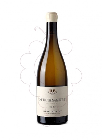Photo Henri Boillot Meursault vin blanc