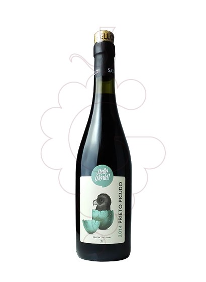 Photo Hello World Prieto Picudo vin rouge