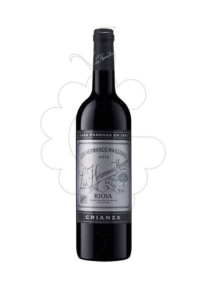 Photo Hermanos Manzanos Crianza vin rouge