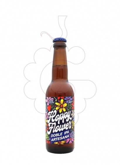 Photo Bière Hoppy flower cerv.amp 33 cl