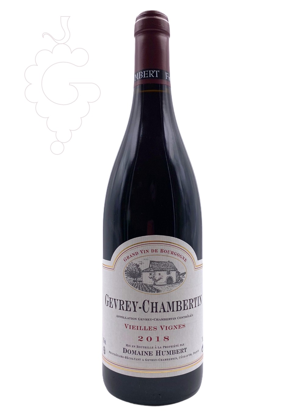 Photo Humbert Gevrey-Chambertin Vielles Vignes vin rouge