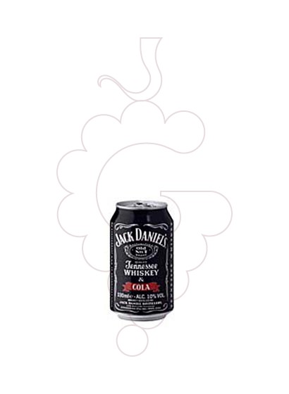 Photo Liqueur Jack Daniels Cola can