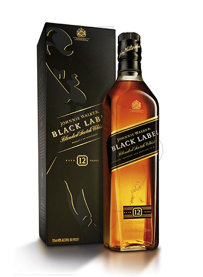 Photo Whisky Johnnie Walker Black Label refillable