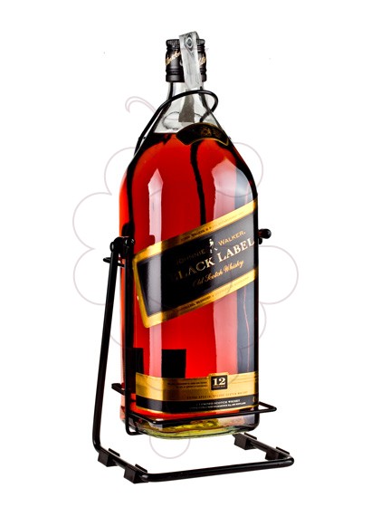 Photo Whisky Johnnie Walker Black Label avec Support