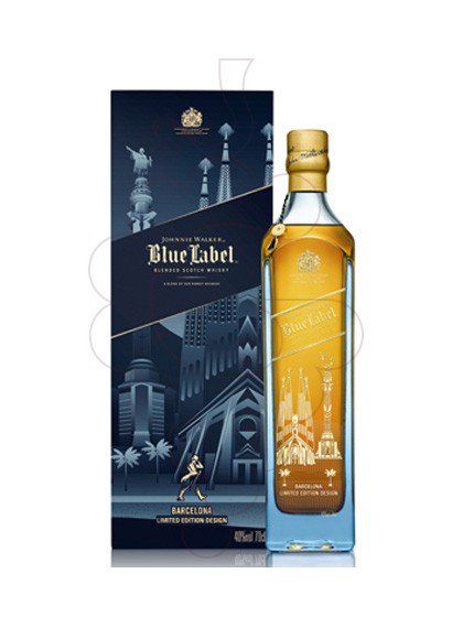 Photo Whisky Johnnie Walker Blue Barcelona Ed.