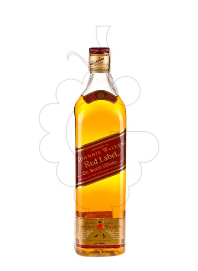 Photo Whisky Johnnie Walker Red Label Bouteille Plastique