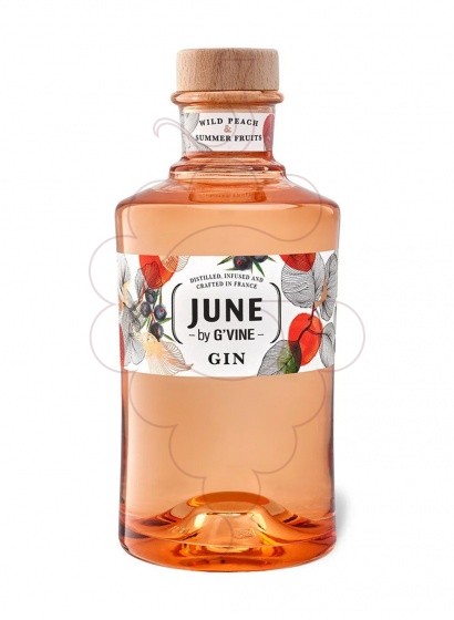 Photo Gin June gin by g vine peach