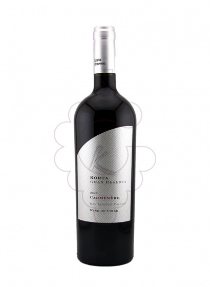 Photo Korta g.reserva carmenere 75cl vin rouge