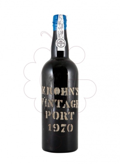 Photo Krohn 1970 vintage port 75 cl vin généreux