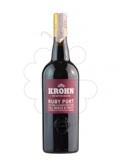Photo Krohn ruby port 75 cl vin généreux