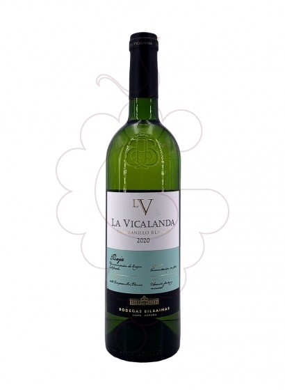 Photo La Vicalanda Blanc Tempranillo vin blanc