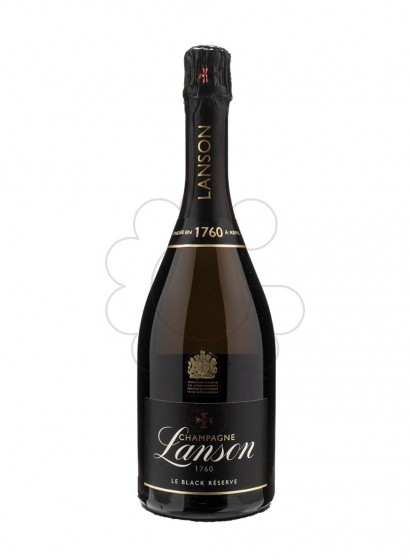 Photo Lanson Le Black Résérve vin mousseux