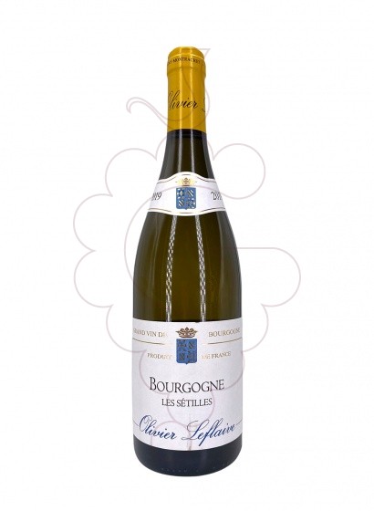 Photo Leflaive Bourgogne Blanc Les Sétilles vin blanc