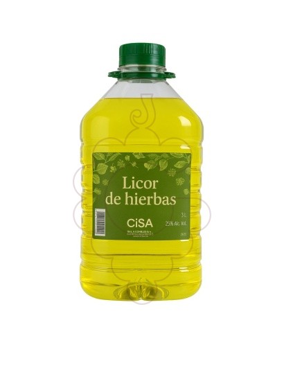 Photo Mezcal Licor herbes cisa plastic 3 lt