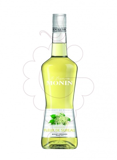 Photo Liqueur Licor Monin Fleur de Sureau