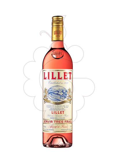 Photo Apéritif Lillet Rosé