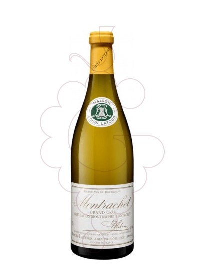 Photo Louis Latour Montrachet Grand Cru vin blanc