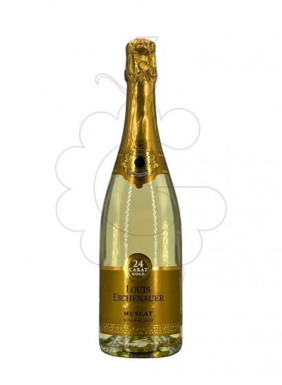 Photo Louis eschenauer 24 carat gold vin mousseux