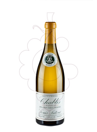 Photo Louis Latour Chablis Chanfleure vin blanc