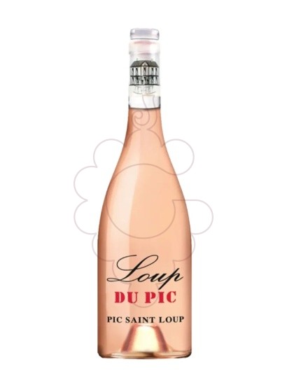 Photo Loup du Pic Rosé vin rosé