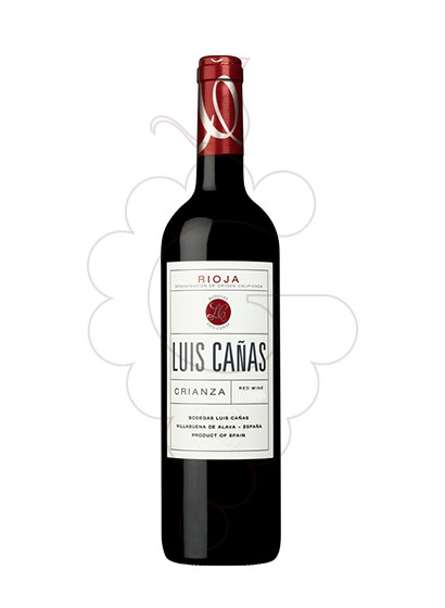 Photo Luis Cañas Crianza vin rouge