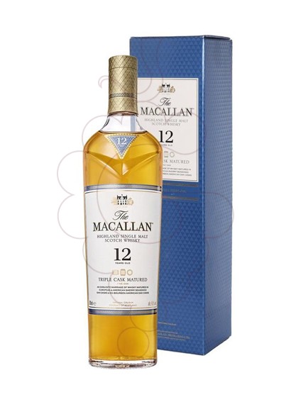 Photo Whisky Macallan 12 ans Triple Cask Matured fine oak