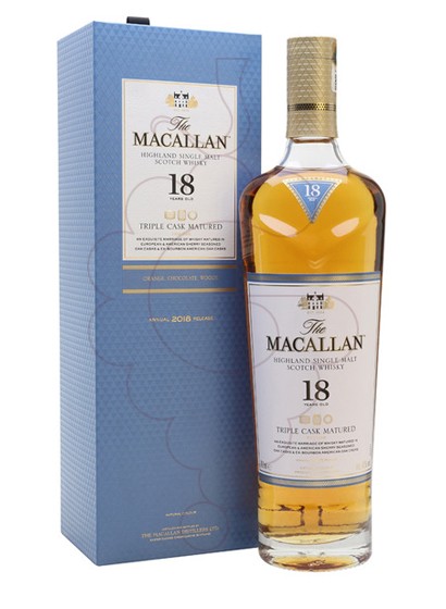 Photo Whisky Macallan Triple Cask 18 Ans