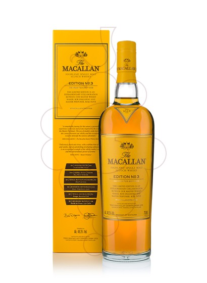 Photo Whisky Macallan Edition Nº 3
