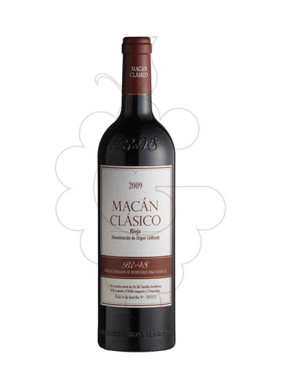 Photo Macán Clásico  vin rouge