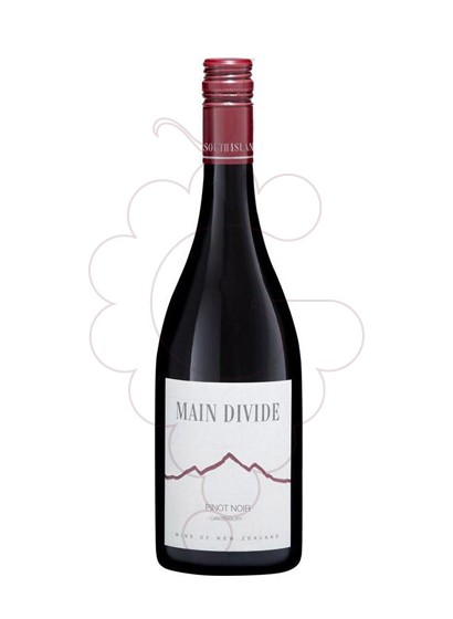 Photo Main Divide Pinot Noir vin rouge