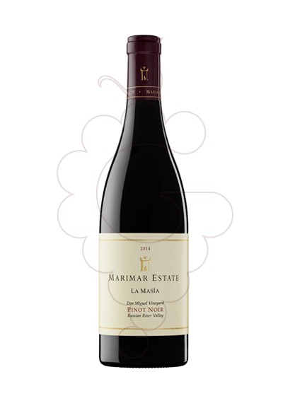 Photo Marimar Estate Pinot Noir vin rouge