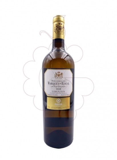 Photo Marques de Riscal Limousin vin blanc