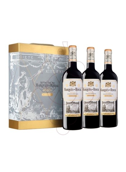 Photo Coffrets cadeaux Marqués de Riscal Reserva Pack 3 u