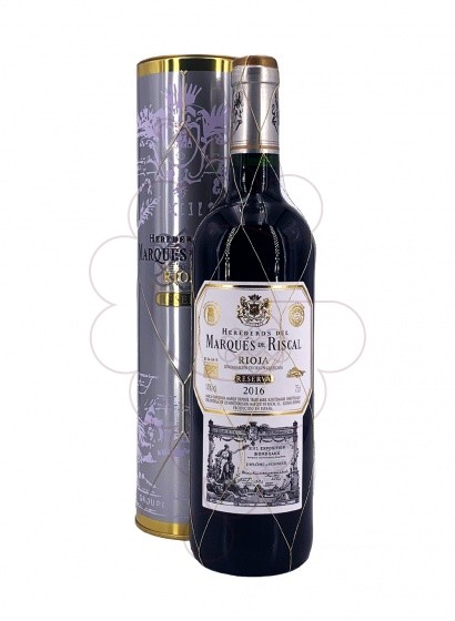 Photo Marqués de Riscal Reserva Canister vin rouge