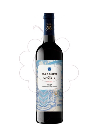 Photo Marques de Vitoria Crianza Magnum vin rouge