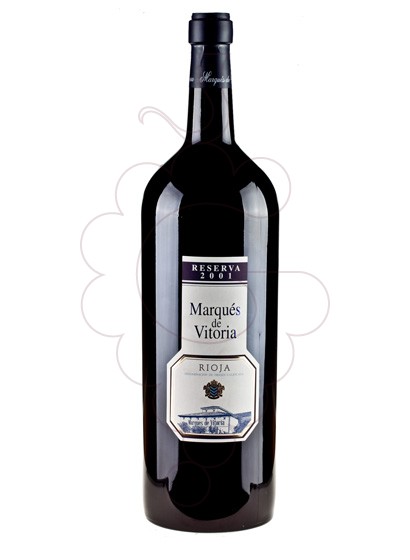 Photo Marques de Vitoria Reserva Réhoboam vin rouge