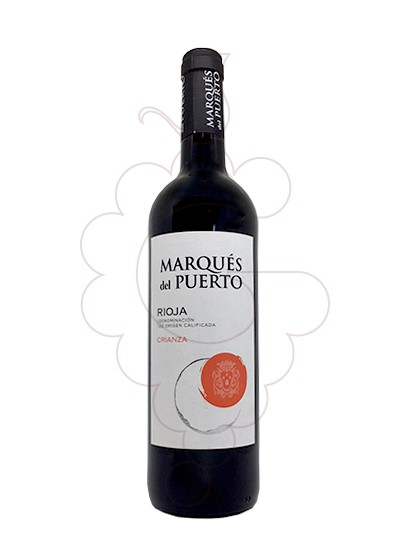 Photo Marques del Puerto Crianza vin rouge