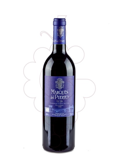 Photo Marques del Puerto Reserva vin rouge