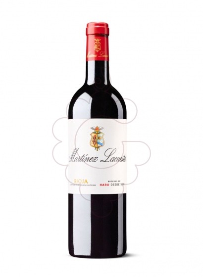 Photo Martinez Lacuesta Crianza vin rouge