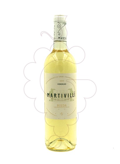 Photo Martivilli Blanc Verdejo vin blanc