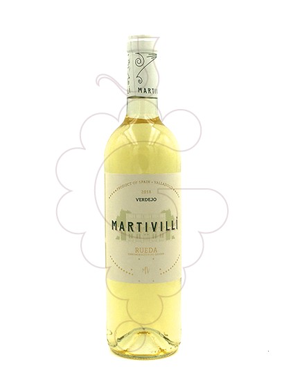 Photo Martivilli Blanc Verdejo vin blanc