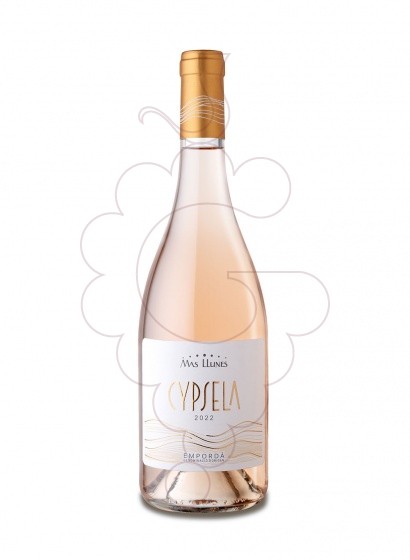 Photo Mas llunes cypsela rose 2022 vin rosé