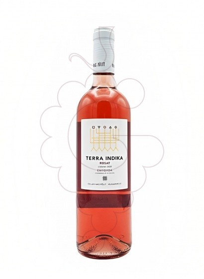 Photo Mas polit terra indika rosat vin rosé