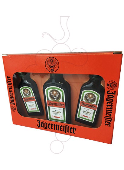 Photo Liqueur Minipack Jagermeister 3 u