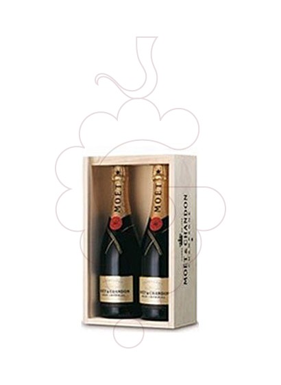 Photo Coffrets cadeaux Moet & Chandon Brut I. (Pack Fusta 2 u)