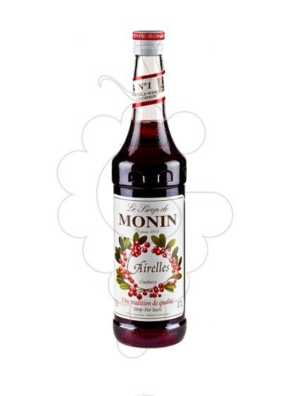 Photo Sirops Monin Airelles (s/alcohol)